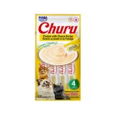 Petisco Churu Para Gatos Galinha E Queijo 56g