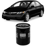 Filtro Óleo Honda City Civic Fit Accord Hr-v Mann-filter