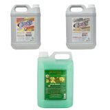 Kit Sabonete 5l - Cera Líquida - Detergente 5l