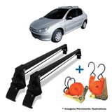 Rack Teto Peugeot 206 207 4pts 1999 À 2015 + Cinta Carga