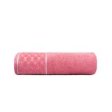 Toalha De Rosto Safira 50x75 Jacquard Felpuda - Blush