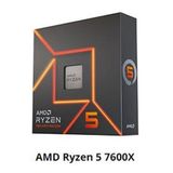 Processador Amd Ryzen 5 7600 Am5 100100001015boxi