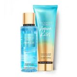 Kit Body Splash + Creme Victoria&#39;s Secret Aqua Kiss