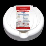 Assento De Vaso Elevado 7,5 Cm Soft - Branco - Mebuki