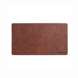 Mouse Pad/desk Pad 70x40cm Couro Marrom Bufalo