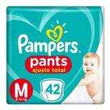 Fralda Descartável Pampers Pants Mega M 42un De 6 A 10 Kg