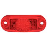 Lanterna Frontal Delimitadora Led Vermelha 12v/ 24v