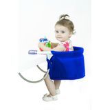 Cadeira De Refeicao Suspensa Azul Sapeca Kids Para Bebes