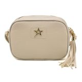 Bolsa Feminina Casual Alça Regulável Transversal Marfim