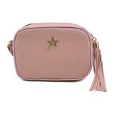 Bolsa Feminina Casual Alça Regulável Transversal Rosa