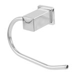 Papeleira Rainha Semi Luxo Square Inox Cromado