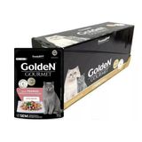 Caixa 20un Sache Golden Gato Adulto Sabor Frango 70g