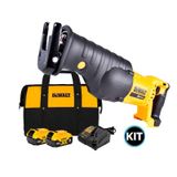 Serra Sabre A Bateria 20v Dewalt Dcs380b-b3 + Kit 2 Bateria