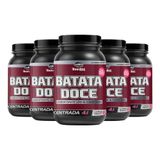 Kit 5 Batata Doce Roxa Farinha Concentrada 4:1 100% Pura 1kg