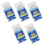 Kit 5 Isca Sabiki Artificial Com 06 Anzois N 12 Artpesca