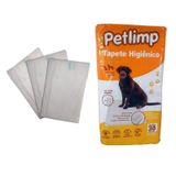 Tapete Higiênico Para Cachorro Pet 55x70cm Com 30 Petlimp