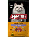 Ração Magnus Cat Premium Gatos Adultos Castrados Sabor Carne