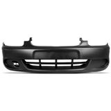Parachoque Dianteiro Corsa 99 A 08 Preto Liso S/ Farol Milha