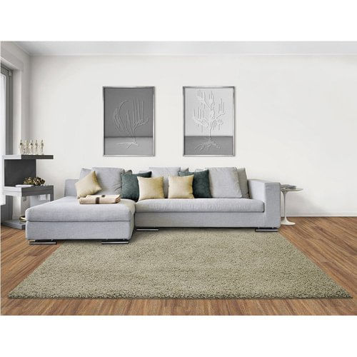 Tapete 200x250cm Clemant N Tapetes São Carlos Verde Chá