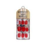 Abny Magiquick Unhas Postiças Curta Autoc Candy Red 24 Uni