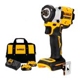 Kit Chave Impacto 1/2 Bateria 20v Dewalt Dcf922b-b3 + 2