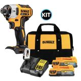 Parafusadeira Impacto 1/4 Bateria 20v Dewalt Dcf887b-b3 +