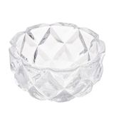 Bowl De Cristal Tigela Pote De Vidro Deli Diamond Lyor