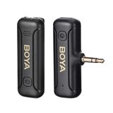 Microfone Boya By-wm3t2-m1 Lapela Sem Fio Wireless Plug P2