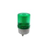 Sinaleiro Rotativo 100mm Led Verde 24v Com Buzzer - Metaltex