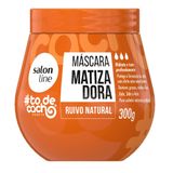 Salon Line Todecacho Máscara Matizadora Ruivo Natural 300g
