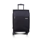 Mala De Bordo Poliester Para Viagem American Tourister By Samsonite Frankfurt Cadeado Preto