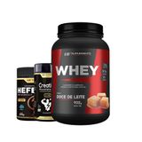 Whey Protein Doce De Leite + Pré Treino Blueberry Creatina