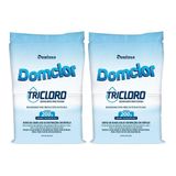 Kit 2 Pastilha Tablete Cloro Piscina Tricloro 200gr Domclor