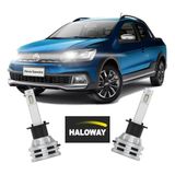 Par Lâmpada Led Farol Saveiro Cross 2017/2022 6500k Haloway
