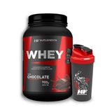 Whey Protein Chocolate 900g + Coqueteleira