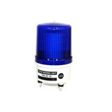 Sinaleiro Rotativo 100mm Led Azul 220vca Buzzer - Metaltex