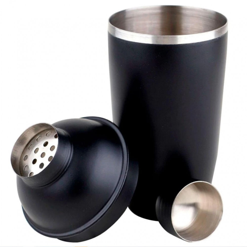 Coqueteleira Dynasty Open Bar Com Tampa Com Filtro 500 Ml