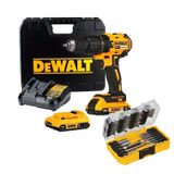 Parafusadeira / Furadeira Impacto 1/2 Bateria 20v Dewalt