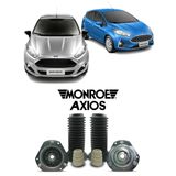 Par Kit Amortecedor Dianteiro Axios Fiesta Hatch 2013 A 2019