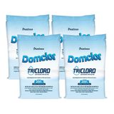 Kit 4 Pastilha Tablete Cloro Piscina Tricloro 200gr Domclor