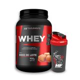 Whey Protein Doce De Leite 900g + Coqueteleira