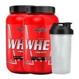 2 Nutri Whey Isolado Conc Suplemento Em Po Protein +