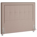 Cabeceira Cama Box Casal Queen 160cm P05 Atenas Bege Areia