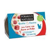 Fórmula Natural Receita Caseira Gatos Carne Com Bacon 100g