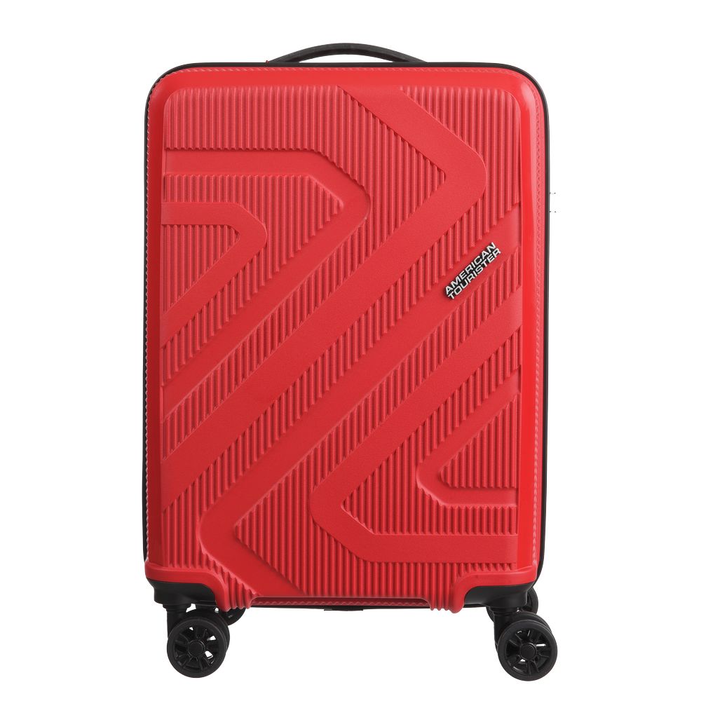 Mala De Bordo Pequena Para Viagem Polipropileno American Tourister Camboriu Tsa Rodas 360º Vermelha