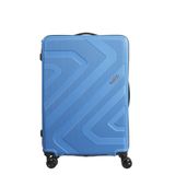 Mala Média Para Viagem Polipropileno American Tourister Camboriu Cadeado Tsa Rodas 360º Azul