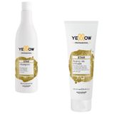 Kit Shampoo 500ml E Leave-in 250ml Yellow Star