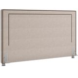 Cabeceira Cama Box Casal Queen 160cm P05 Berlim Bege Claro