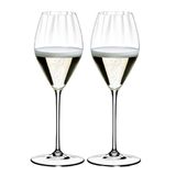 Conjunto 2 Taças Riedel Performance Champagne Melhor Cristal