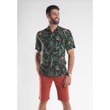 CAMISA SLIM VISCOSE ESTAMPADA